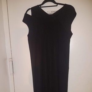 DKNY Jersey Split Sleeve Dress